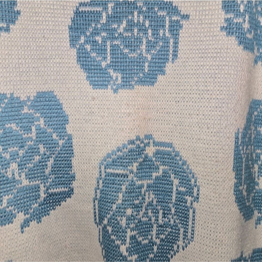 Vintage Nuggets Blue Floral Sweater - Picture 5 of 10
